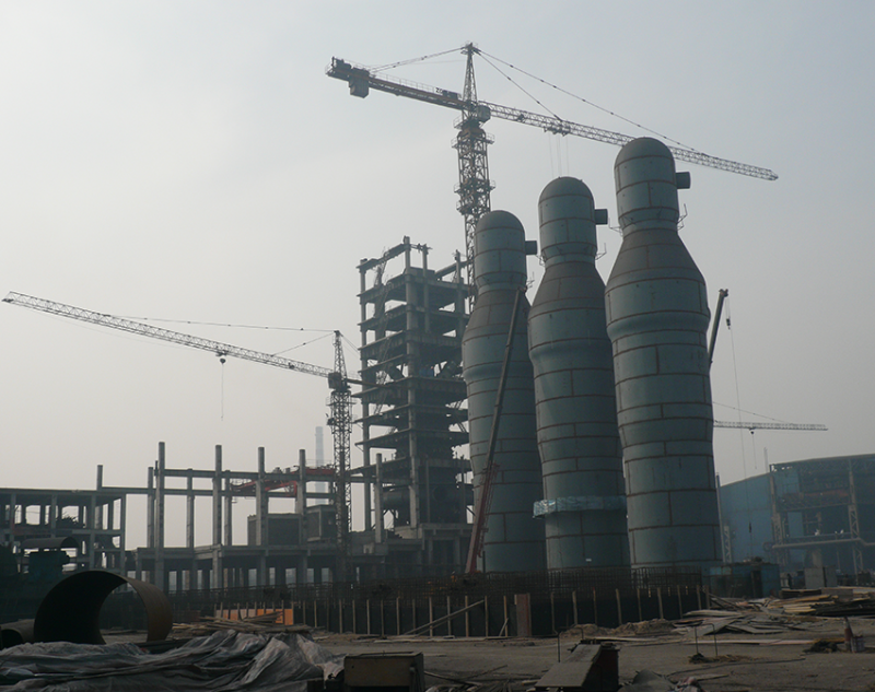 唐山经安钢铁有限公司1280高炉工程